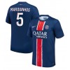 Paris Saint-Germain Marquinhos #5 Hemmatröja 2024-25 Korta ärmar